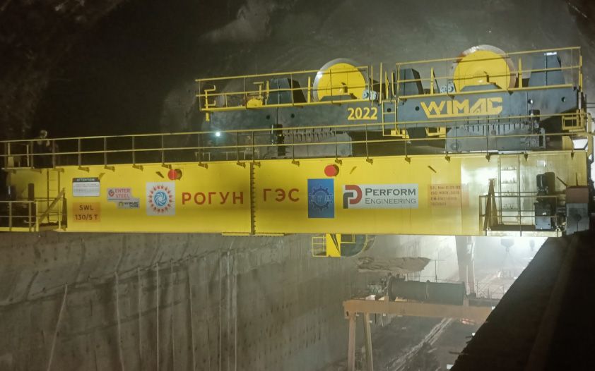 Long-span heavy-duty process crane bridge structure — FEM and ISO certified industrial bridge crane by Wimac Crane Turkey